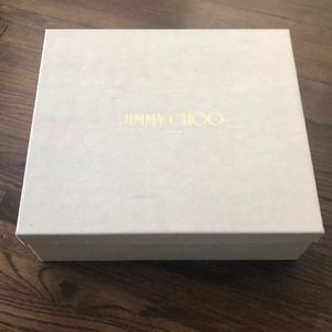 Jimmy Choo empty shoe box